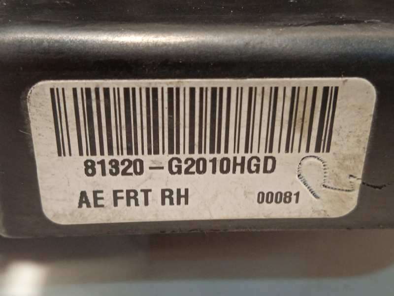 Recambio de cerradura puerta delantera derecha para hyundai ioniq hybrid referencia OEM IAM 81320G2010 - Gris 4