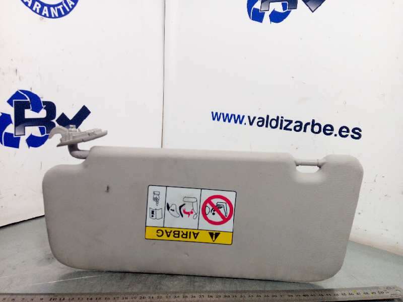 Recambio de parasol derecho para hyundai kona 1.0 tgdi cat referencia OEM IAM 85220J9250TRY - Blanco 2