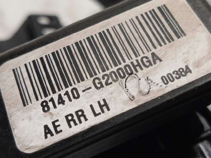 Recambio de cerradura puerta trasera izquierda para hyundai ioniq hybrid referencia OEM IAM 81410G2000 - Gris 3