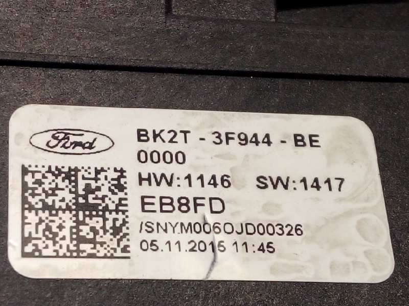 Recambio de mando intermitentes para ford transit custom kasten 270 l1 trend referencia OEM IAM 1876932  BK2T3F944BE - Blanco 3