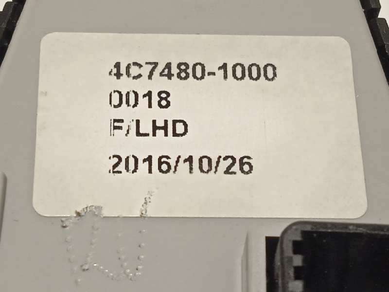 Recambio de mando retrovisor para kia niro referencia OEM IAM 4C74801000  93530G5040 - Blanco 4
