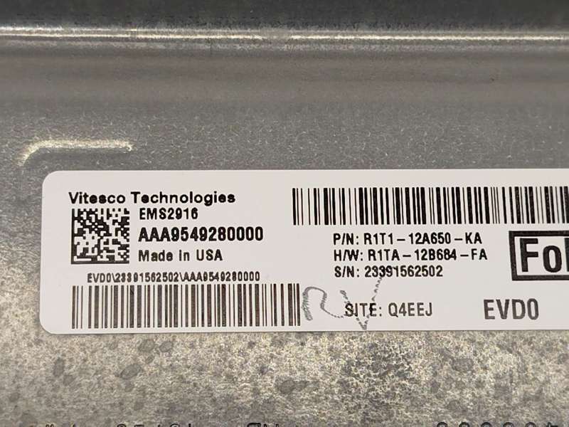 Recambio de centralita motor uce para ford puma (j2k, cf7) 1.0 ecoboost mhev referencia OEM IAM R1T112A650KA 2762795 AAA95492800 4
