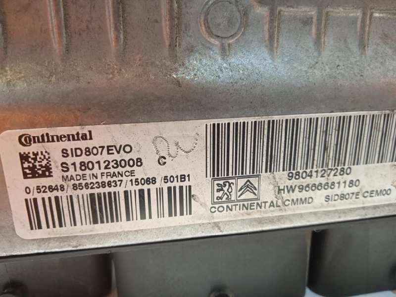 Recambio de centralita motor uce para citroën c4 picasso seduction referencia OEM IAM 9804127280 9666681180 S180123008 - Azul 4