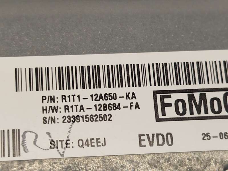 Recambio de centralita motor uce para ford puma (j2k, cf7) 1.0 ecoboost mhev referencia OEM IAM R1T112A650KA 2762795 AAA95492800 5