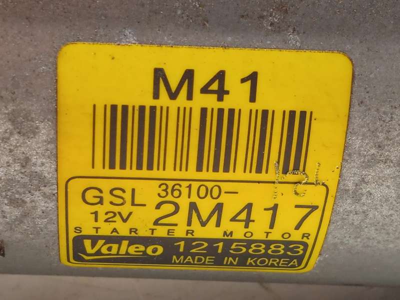 Recambio de motor arranque para hyundai tucson (nx4e, nx4a) 1.6 t-gdi referencia OEM IAM 361002M417  1215883 - Blanco 5