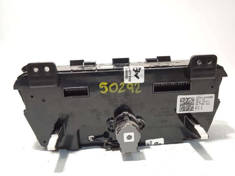 Recambio de mando climatizador para hyundai ioniq hybrid referencia OEM IAM 97250G2050MBI - Gris 4