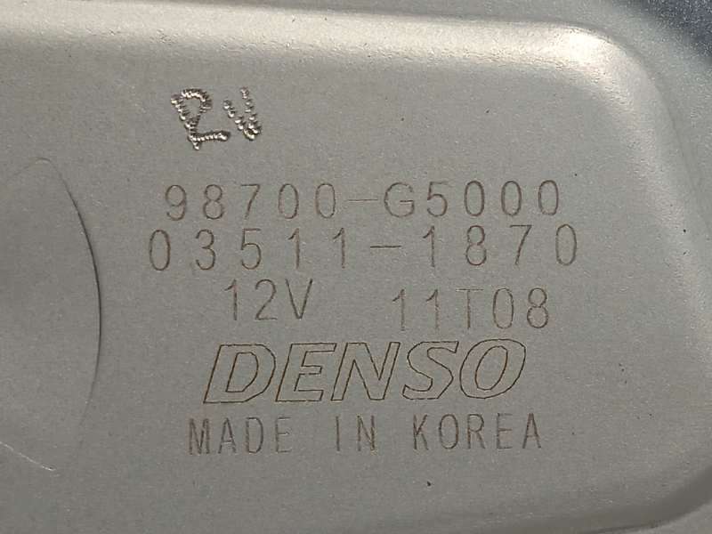 Recambio de motor limpia trasero para kia niro referencia OEM IAM 98700G5000  035111870 - Blanco 5