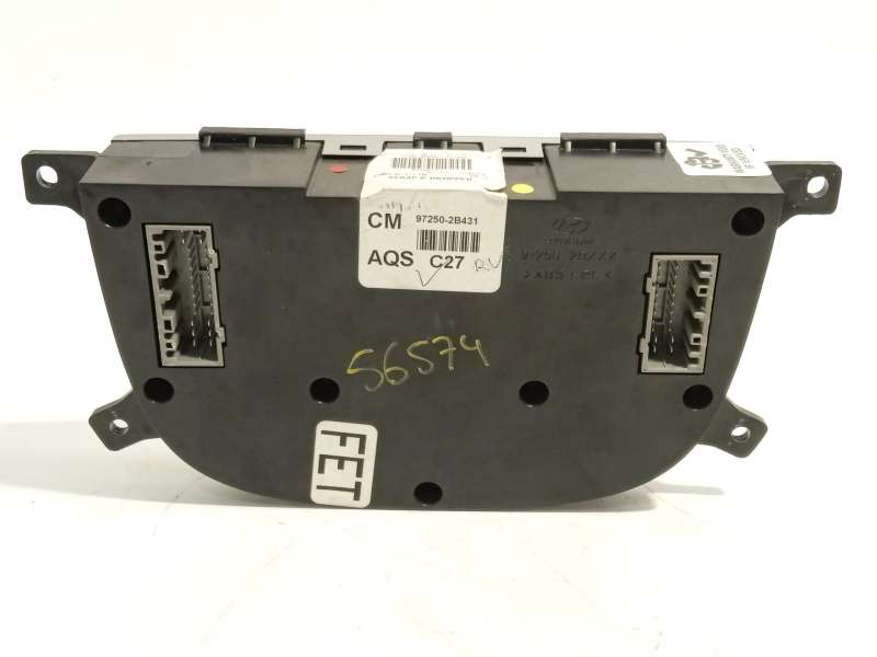 Recambio de mando climatizador para hyundai santa fé ii (cm) 2.2 crdi referencia OEM IAM 972502B431 - Azul 3