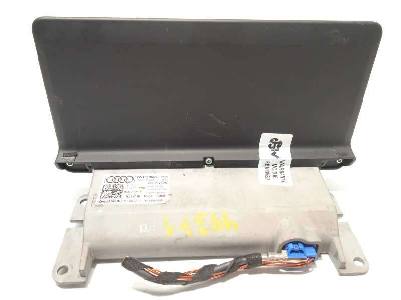 Recambio de pantalla multifuncion para audi a4 avant (8w5) 2.0 16v tdi referencia OEM IAM 8W1919605 - Negro 4
