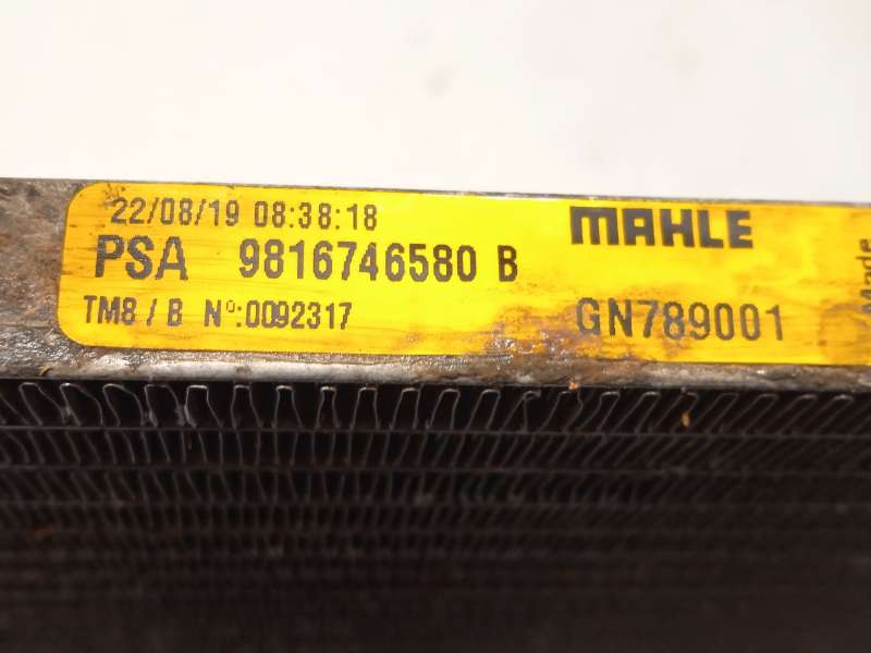 Recambio de condensador / radiador aire acondicionado para peugeot rifter 1.5 bluehdi 130 referencia OEM IAM 9816746580 - Gris 5