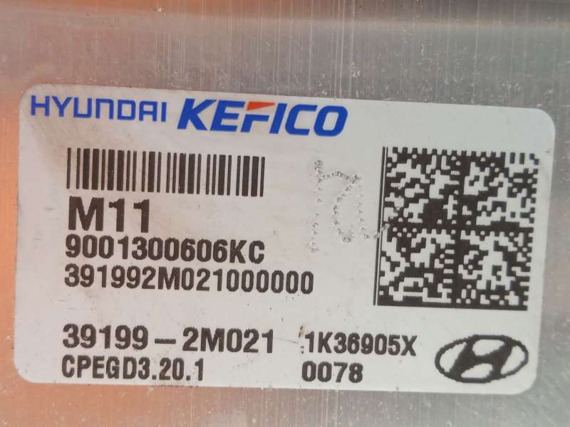 Recambio de centralita motor uce para hyundai tucson (nx4e, nx4a) 1.6 t-gdi referencia OEM IAM 391992M021 - Blanco 4