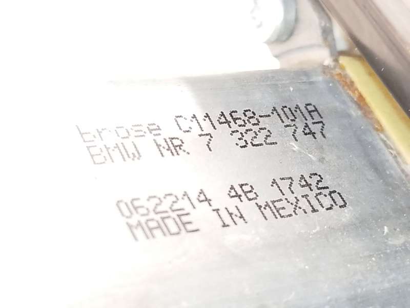 Recambio de elevalunas trasero izquierdo para bmw x3 (f25) xdrive 20 d referencia OEM IAM 51357355639 7322747 7355639 - Blanco 5