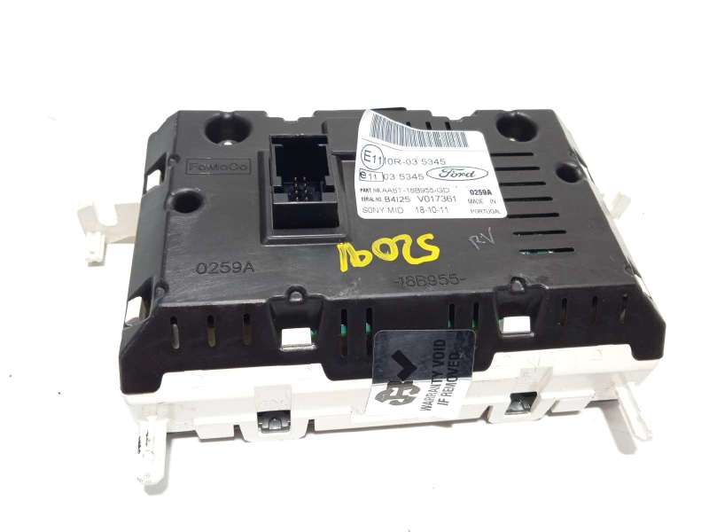Recambio de pantalla multifuncion para ford fiesta (cb1) trend referencia OEM IAM AA6T18B955GD 1940788 - Negro 3