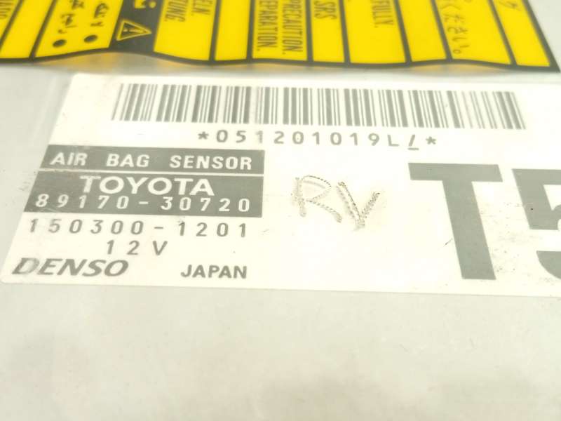 Recambio de centralita airbag para toyota lexus gs (gs/us/ws19) 300 referencia OEM IAM 8917030720  1503001201 - Gris 4