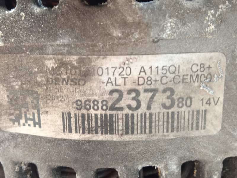 Recambio de alternador para peugeot 208 active referencia OEM IAM 9688237380  1012101720 - Blanco 4