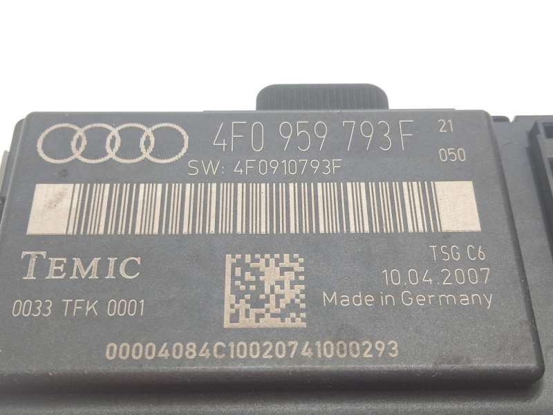 Recambio de modulo electronico para audi a6 c6 (4f2) 2.0 tdi referencia OEM IAM 4F0959793F  0033TFK0001 5