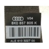 Recambio de cinturon seguridad trasero izquierdo para audi a5 coupe (8t) 3.0 tdi quattro referencia OEM IAM 8K0857805K  