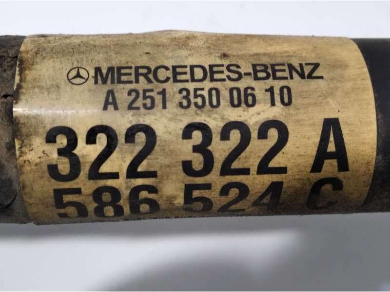 Recambio de transmision trasera derecha para mercedes-benz clase r (w251) 3.0 cdi cat referencia OEM IAM A2513500610  2513500610 5