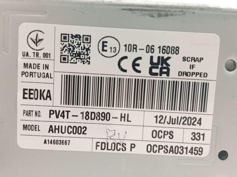 Recambio de sistema audio / radio cd para ford tourneo courier 1.0 ecoboost referencia OEM IAM PV4T18D890HL 2781530 5