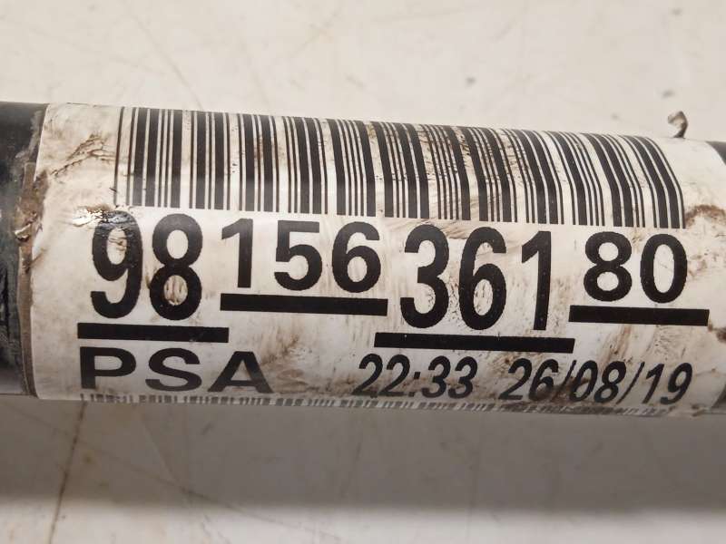Recambio de transmision delantera izquierda para peugeot rifter 1.5 bluehdi 130 referencia OEM IAM 9815636180 - Gris 4