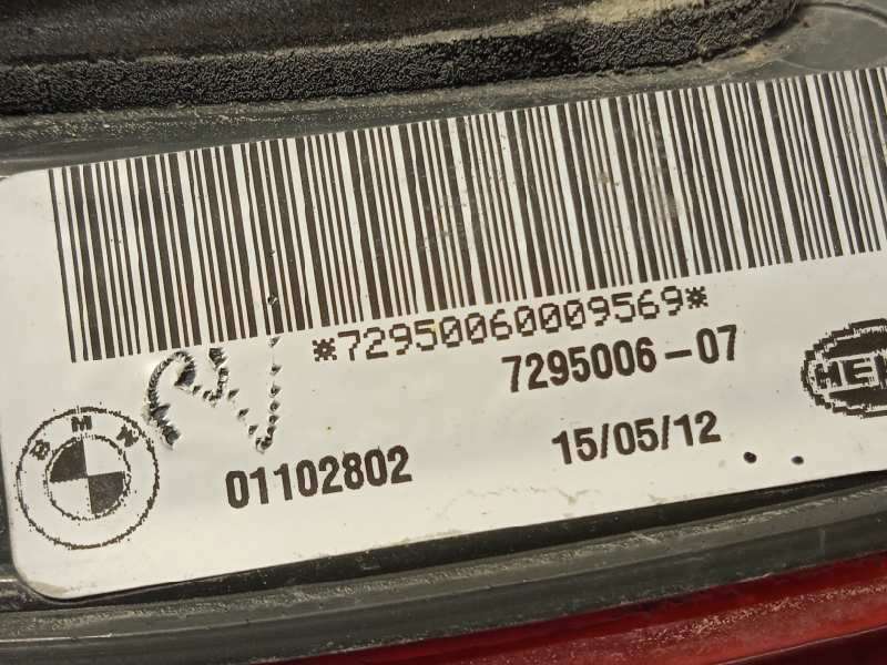 Recambio de piloto trasero derecho interior para bmw x6 (e71) 5.0i referencia OEM IAM 7295006 63217295006 - Negro 3