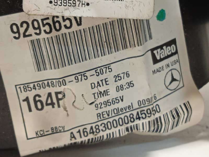 Recambio de ventilador calefaccion para mercedes-benz clase m (w164) 420 / 450 cdi (164.128) referencia OEM IAM A1648300008 - Negro 3