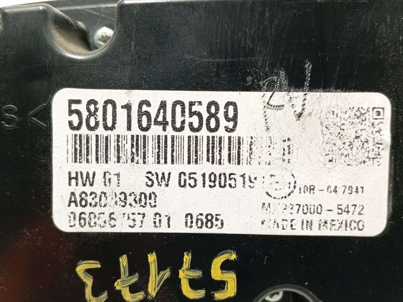 Recambio de mando climatizador para iveco daily vi furgoneta 33s13, 35s13, 35c13 referencia OEM IAM 5801640589  A83039300 - Blanco 6