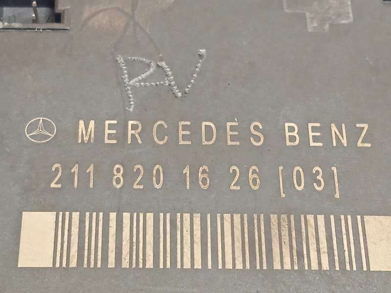 Recambio de centralita confort para mercedes-benz clase e (w211) berlina e 270 cdi (211.016) referencia OEM IAM 2118201626 - Azul 4