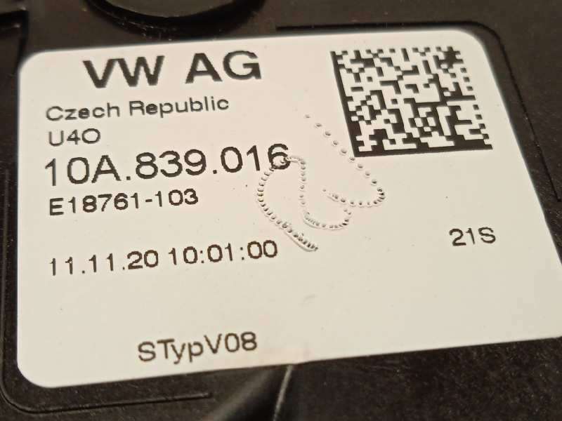 Recambio de cerradura puerta trasera derecha para skoda kamiq (nw4) ambition referencia OEM IAM 10A839016 - Blanco 3
