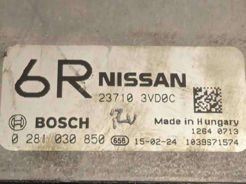 Recambio de centralita motor uce para nissan nv 200 (m20) 1.5 dci cat referencia OEM IAM 237103VD0C  0281030850 - Blanco 5