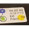 Recambio de elevalunas delantero derecho para skoda kamiq (nw4) ambition referencia OEM IAM 654837462  2Q1959406