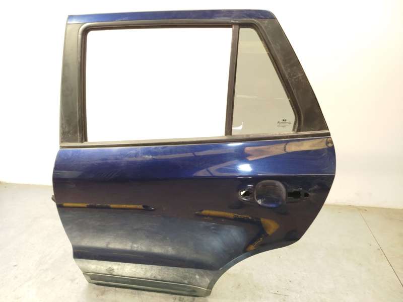 Recambio de puerta trasera izquierda para hyundai santa fé ii (cm) 2.2 crdi referencia OEM IAM 770032B030 - Azul 2