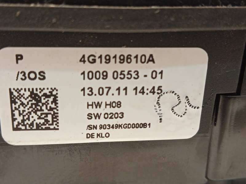 Recambio de mando multifuncion para audi a7 sportback (4ga) 3.0 tdi quattro referencia OEM IAM 4G1919610A 8