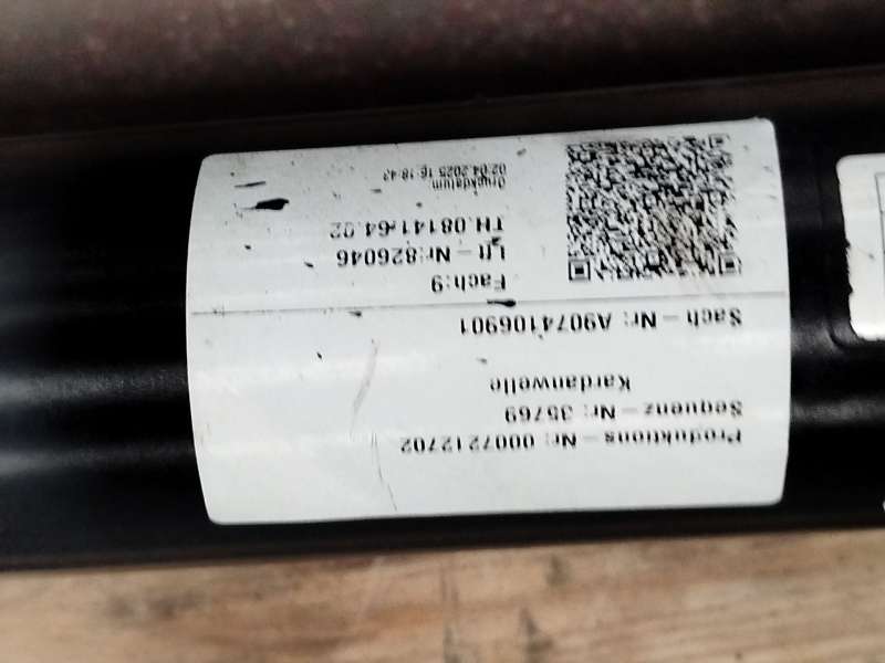 Recambio de transmision central para mercedes-benz sprinter 4-t furgoneta (b907, b910) 419 cdi rwd (907.643, 907.645, 907.647) r 11