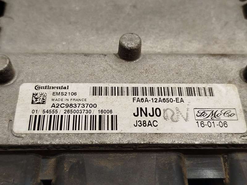 Recambio de centralita motor uce para ford fiesta vi (cb1, ccn) 1.25 referencia OEM IAM FA6A12A650EA  A2C98373700 - Blanco 4