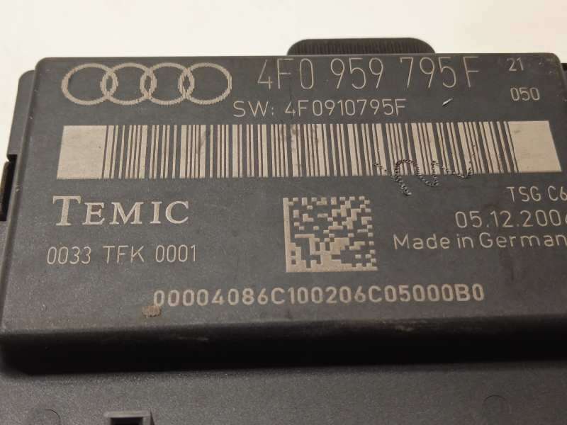 Recambio de centralita confort para audi a6 berlina (4f2) 2.0 tdi referencia OEM IAM 4F0959795F - Azul 4