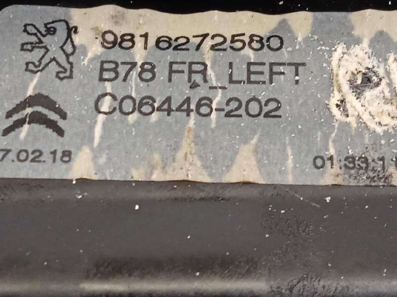 Recambio de elevalunas delantero izquierdo para citroën c4 picasso 1.2 12v e-thp referencia OEM IAM 9816272580  9816271280 - Azul 5