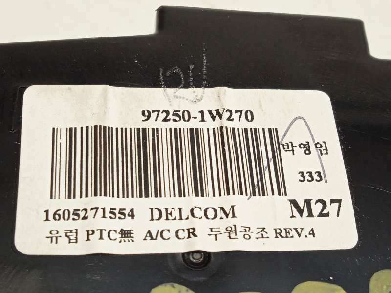 Recambio de mando climatizador para kia rio basic referencia OEM IAM 972501W270 - Blanco 6