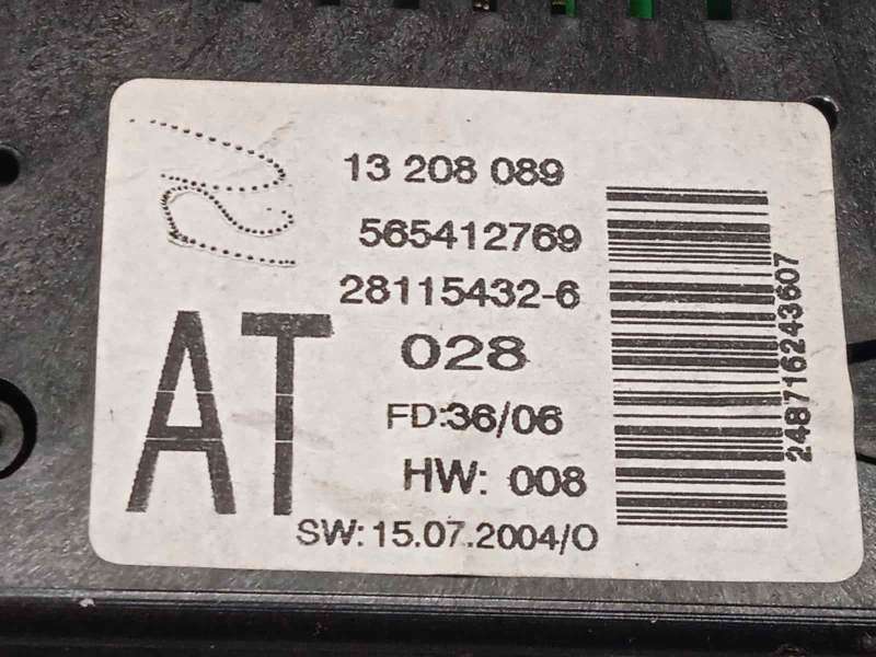 Recambio de pantalla multifuncion para opel zafira b cosmo referencia OEM IAM 13208089  565412769 - Gris 6