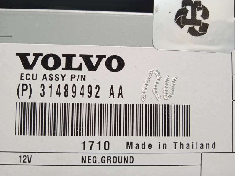 Recambio de modulo electronico para volvo v40 cross country pro referencia OEM IAM 31489492  P31489492AA 3