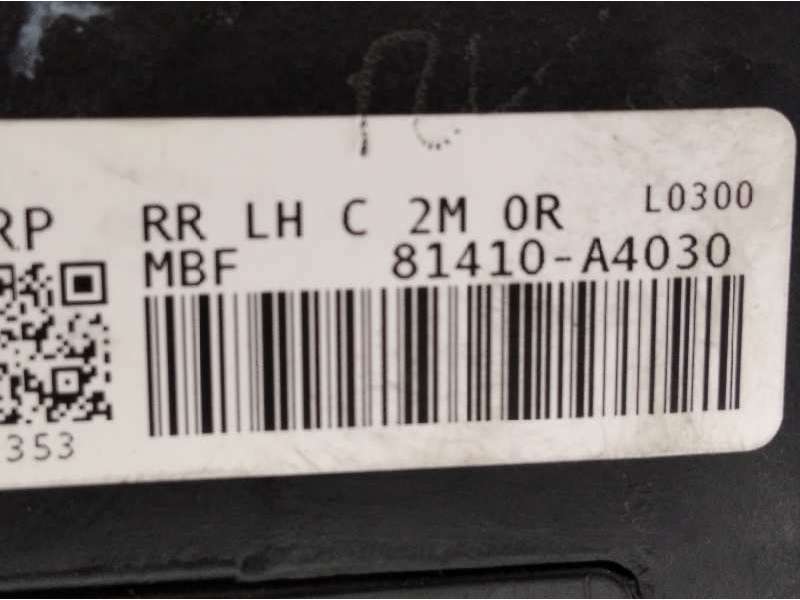 Recambio de cerradura puerta trasera izquierda para kia carens ( ) 1.7 crdi cat referencia OEM IAM 81410A4030 4