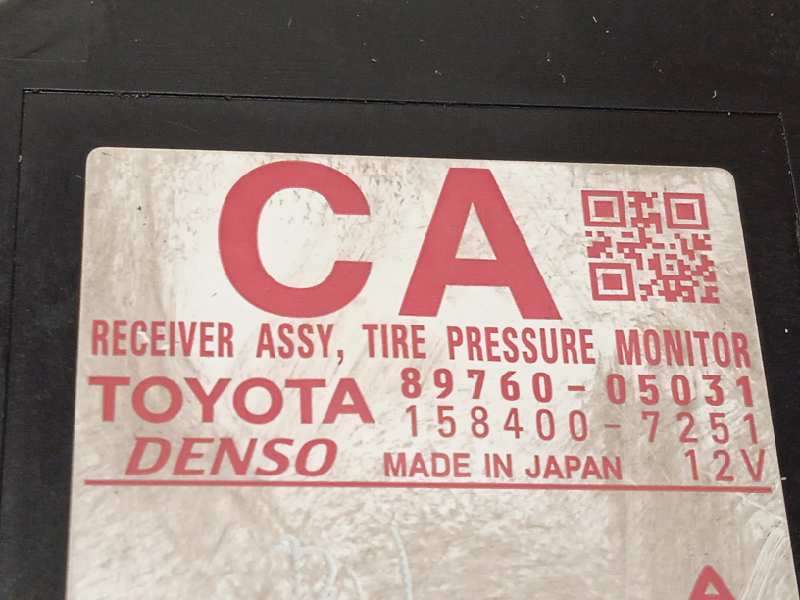 Recambio de modulo electronico para toyota avensis touring sports advance referencia OEM IAM 8976005031  1584007251 3