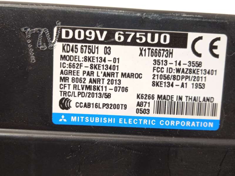 Recambio de modulo electronico para mazda cx-5 (kf) 2.5 awd referencia OEM IAM D09V675U0 KD45675U0 KD45675U1 - Negro 3