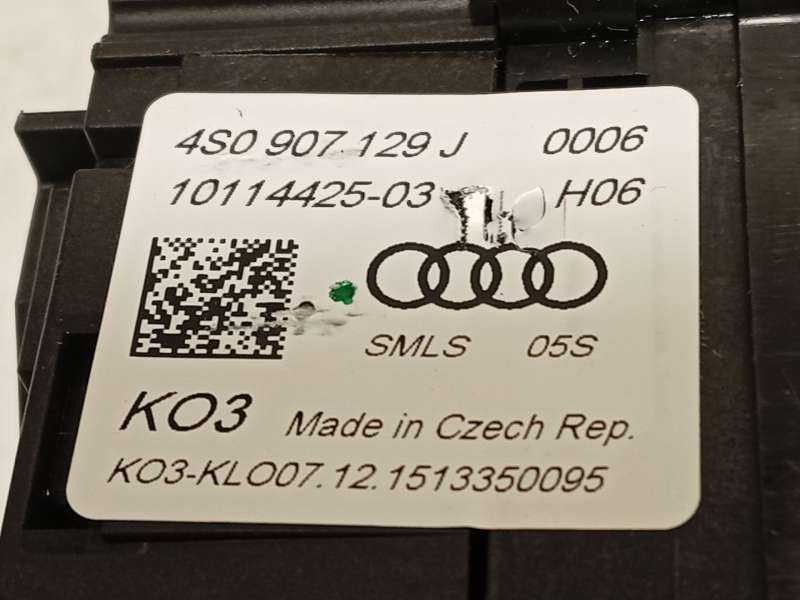 Recambio de mando intermitentes para audi r8 (4s3, 4sp) 5.2 fsi quattro referencia OEM IAM 4S0907129J - Amarillo 7