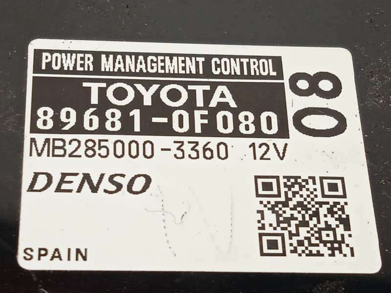 Recambio de modulo electronico para toyota avensis touring sports advance referencia OEM IAM 896810F080  2850003360 3