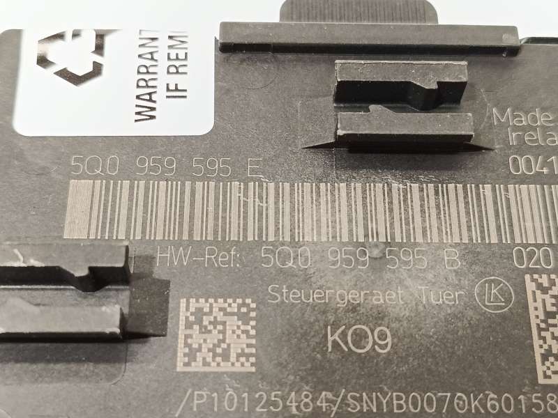 Recambio de modulo electronico para audi a3 sportback (8va, 8vf) 2.0 tdi referencia OEM IAM 5Q0959595E 4
