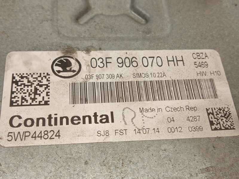 Recambio de centralita motor uce para skoda fabia (5j2 ) elegance referencia OEM IAM 03F906070HH  5WP44824 - Blanco 4