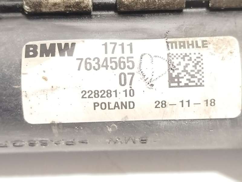 Recambio de radiador agua para bmw x1 (f48) sdrive 18 i referencia OEM IAM 17117634565 - Negro 4