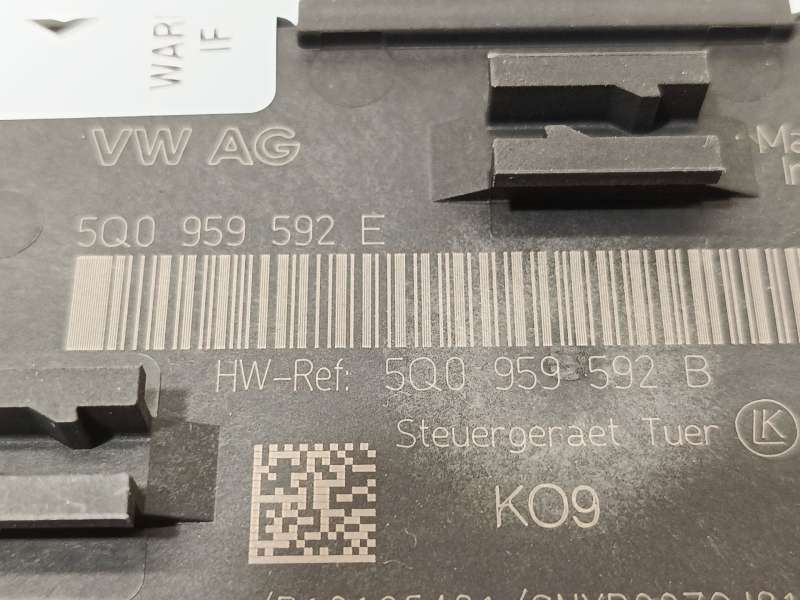 Recambio de modulo electronico para audi a3 sportback (8va, 8vf) 2.0 tdi referencia OEM IAM 5Q0959592E 5