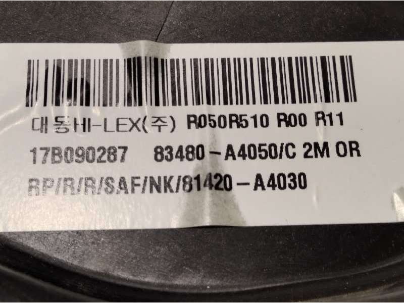 Recambio de elevalunas trasero derecho para kia carens ( ) 1.7 crdi cat referencia OEM IAM 83480A4050 DH0620202970 83460A4010 3
